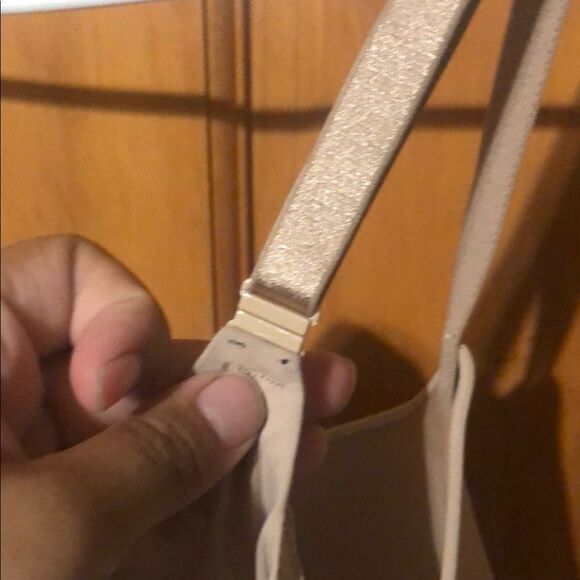 Victoria secret tan lightly push up perfect shape bra Sz 38DD - Picture 5 of 5